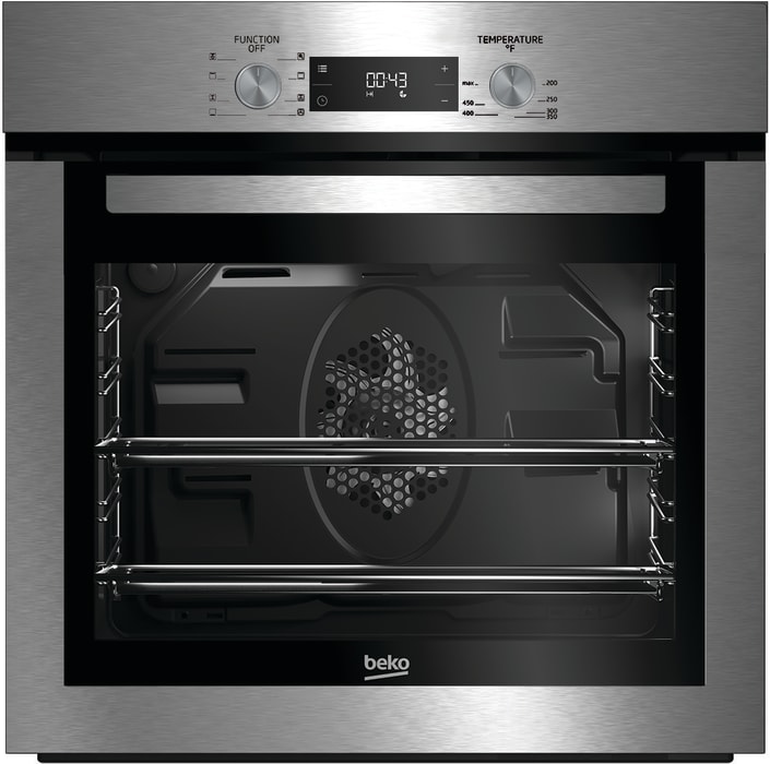 Beko WOS24102SS 24 Inch Single Electric Wall Oven with 2.5 cu. ft ...
