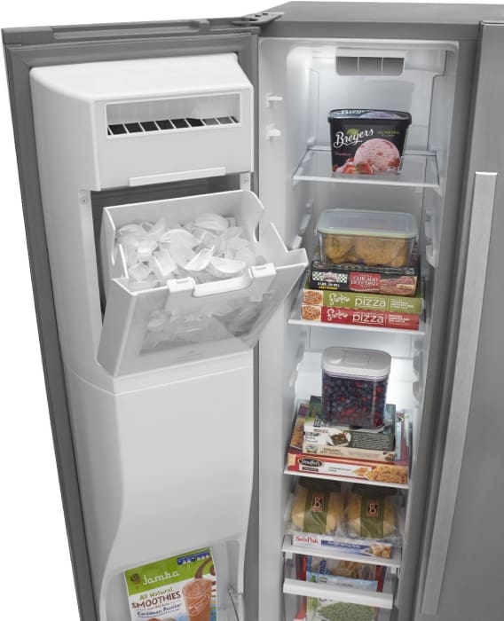 Whirlpool WRS571CIDM 36 Inch Counter Depth SidebySide Refrigerator