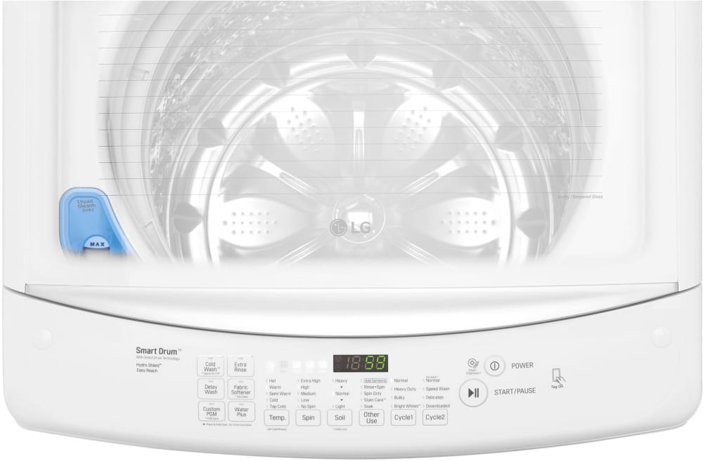 LG WT1501CW 27 Inch Top Load Washer with Stain Care, ENERGY STAR