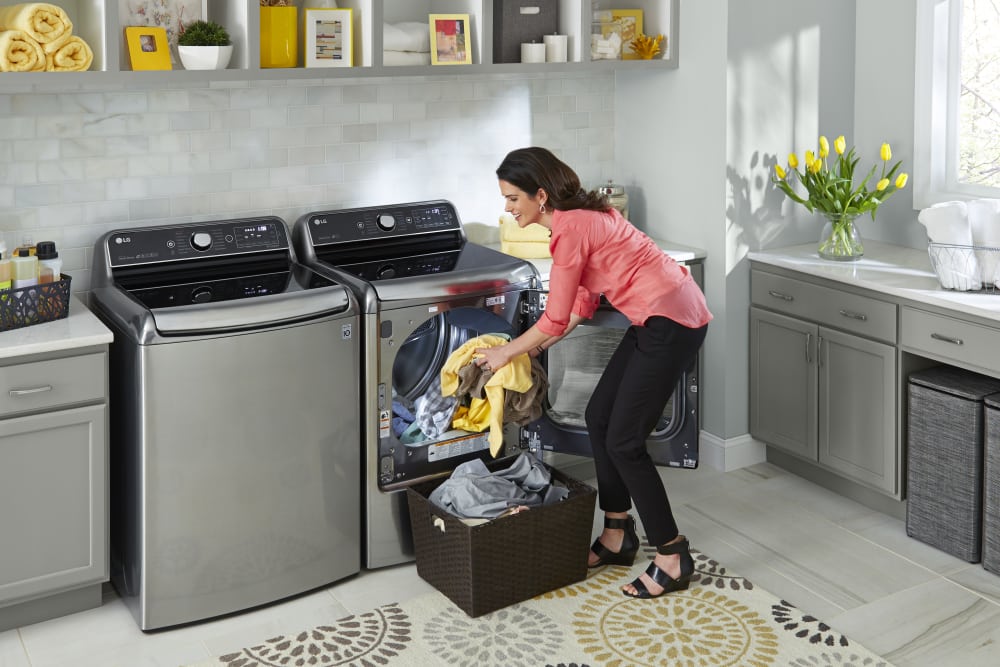 LG WT7700HVA 29 Inch 5.7 cu. ft. Top Load Washer with 14 Wash Cycles