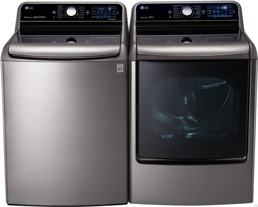 LG LG7700TL LG 7700 Series TopLoad Washer + Dryer Pair