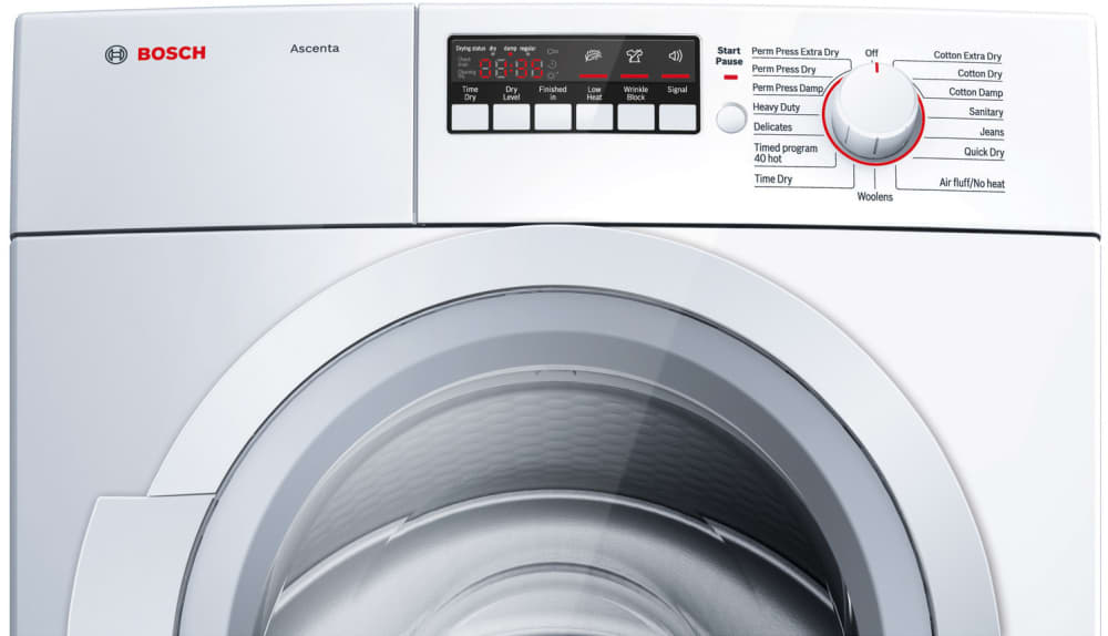 Bosch WTB86200UC 24 Inch 4.0 cu. ft. Electric Dryer with 15 Dry Cycles
