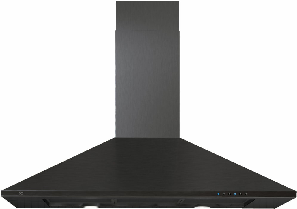 あずき　ブラック40 XO XOB36BC 36 Inch Wall Mount Chimney Range Hood with 4 Speed/600