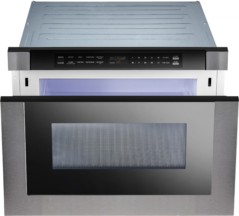 XO XOMWD24BS 24 Inch BuiltIn Microwave Drawer with 1.2 cu. ft