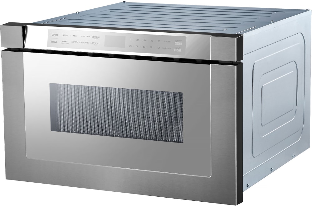 XO XOMWD24SM 24 Inch BuiltIn Microwave Drawer with 1.2 cu. ft