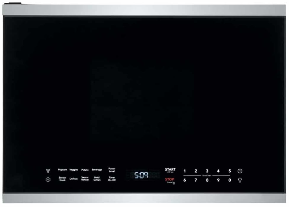 XO XOOTR24BS 24 Inch Over the Range Microwave with 2 Speed 300 CFM