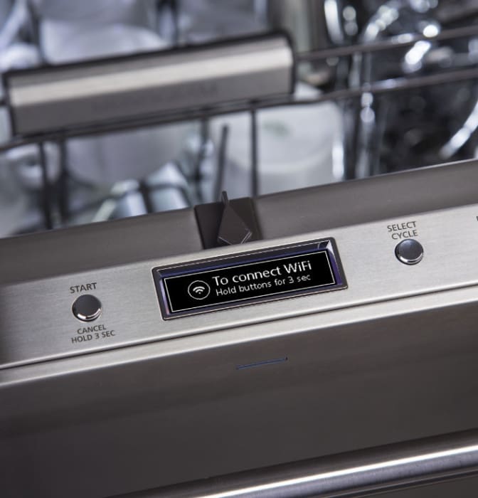 Monogram ZDT975SPJSS 24 Inch Fully Integrated Dishwasher with 16 Place