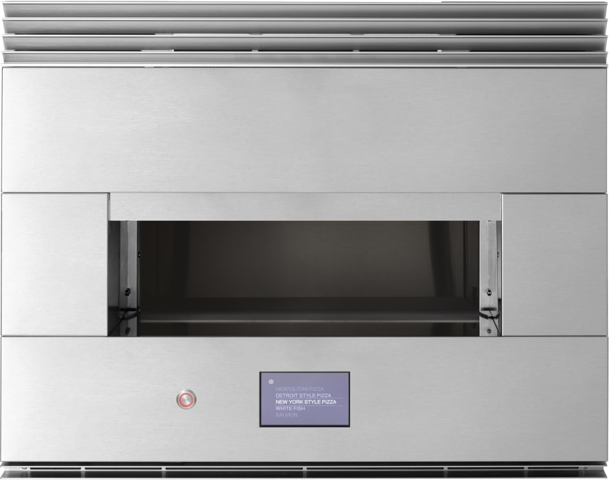 Monogram ZEP30FRSS 30 Inch Built-In Smart Hearth Oven with 1.23 cu