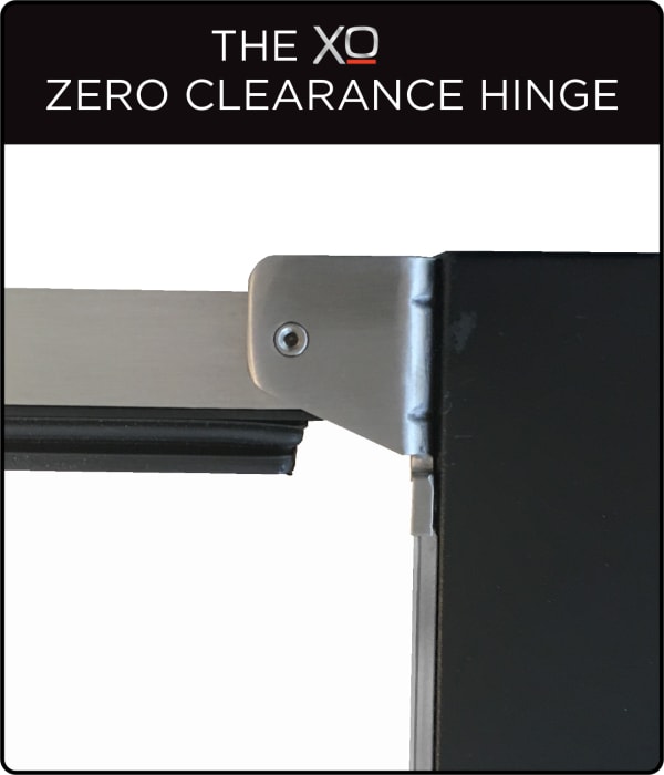 XO XOU24WDZGSR 24 Inch Dual Zone Wine Cooler with 46 Bottle Capacity