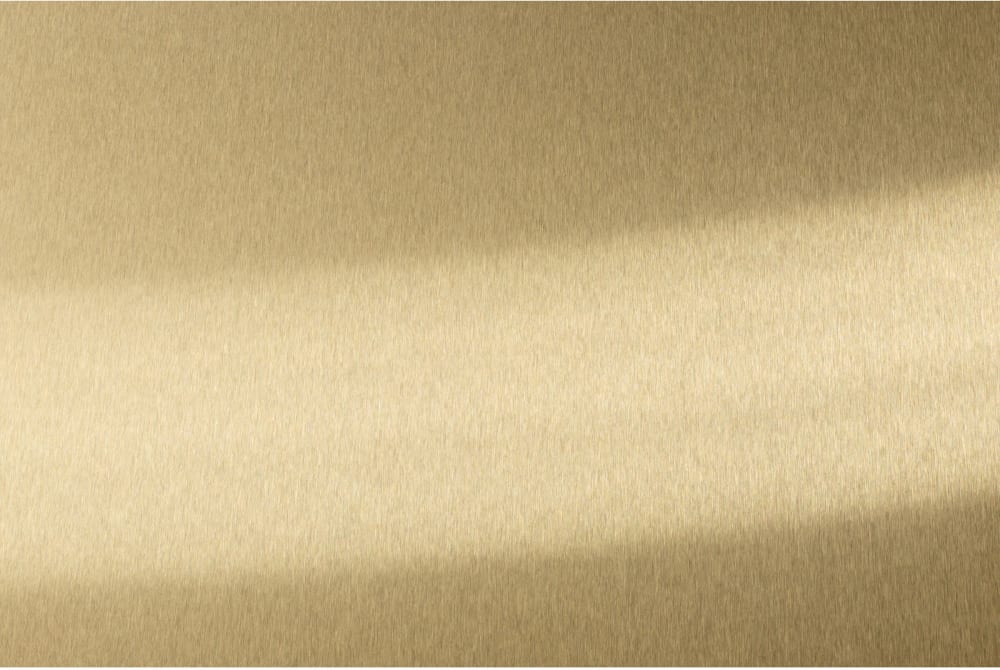 B'z 「GOLD」 Monogram ZKW36BV 36 Inch Brass Top Plates