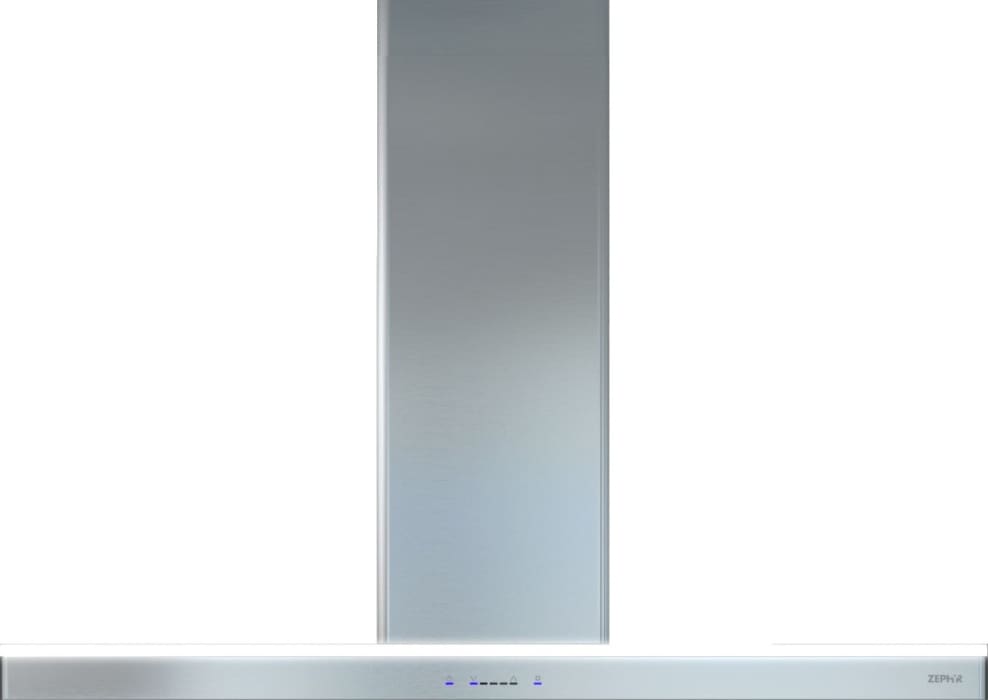 Zephyr ZLCM90AS 36 Inch Island Chimney Hood with 600 CFM Internal