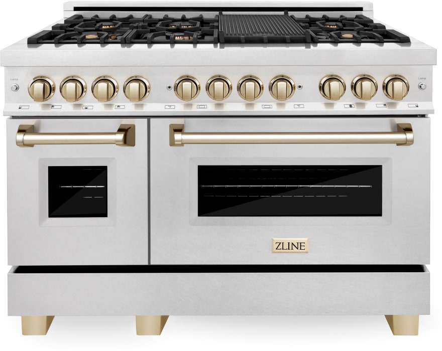 ZLINE RASZSN48G 48 Inch Freestanding Autograph Edition Dual Fuel