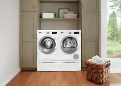 Bosch WGB246AXUC 24 Inch Smart Front Load Washer with 2.4 cu ft