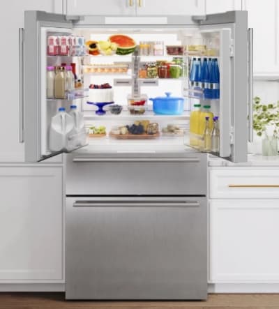 trn810 Thermador T36FL810NS 36 Inch Freestanding 4-Door French Door Smart