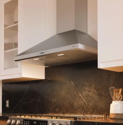 Zephyr ZAME36AS Wall Mount Range Hood with 600 CFM Blower, 3
