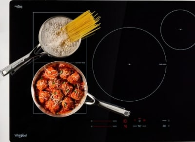 KitchenAid KCIT736SSS Induction Smart Cooktop with 5 Heating Zones ...