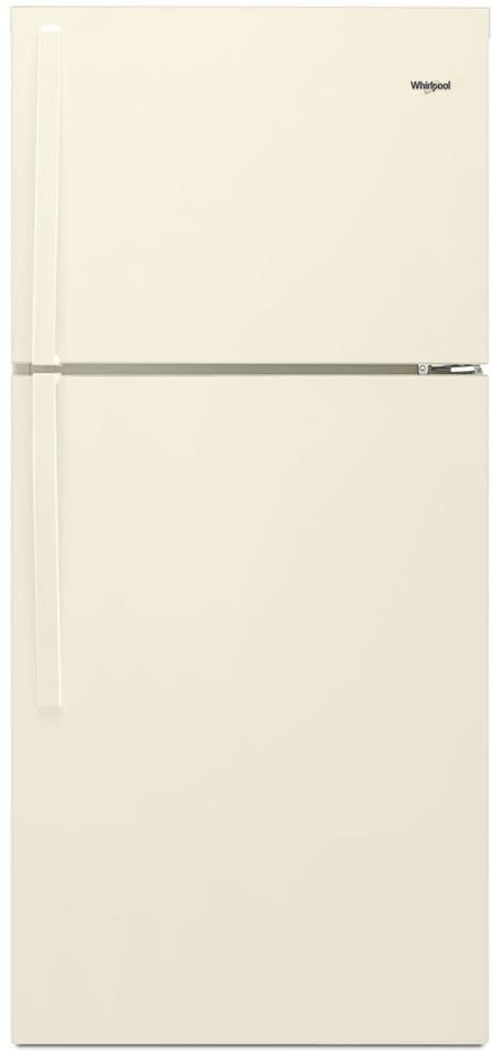 Whirlpool 30 in. Wide Top Freezer Refrigerator in Print Resist Metallic Steel 19 Cu. Ft. on Fridge.com