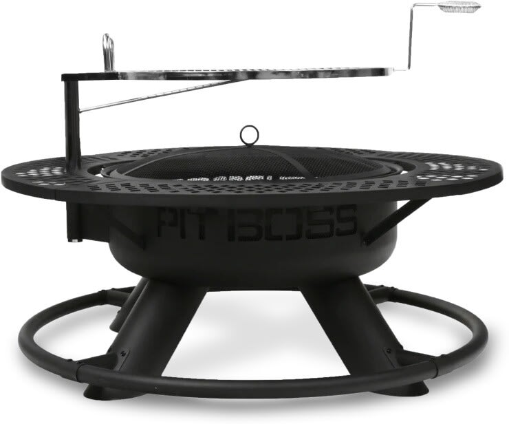 Large fire clearance pit grate