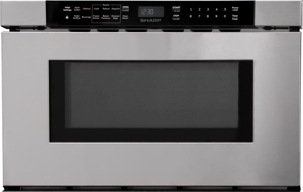 Ge drawer microwave ovens top