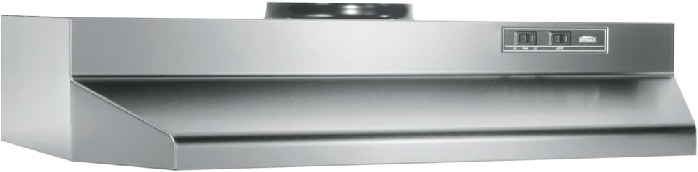 423004 Broan® 30-Inch Under-Cabinet Range Hood, Stainless Steel