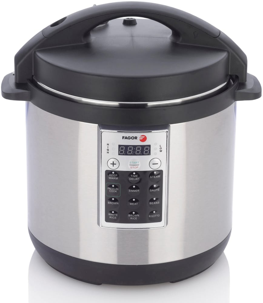 Cook's Essentials 2-qt Stainless Steel Pressure Cooker w/ Presets 