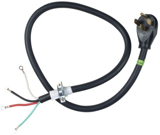 Whirlpool PT400L 4 ft. 30 Amp 4 Prong Dryer Cord