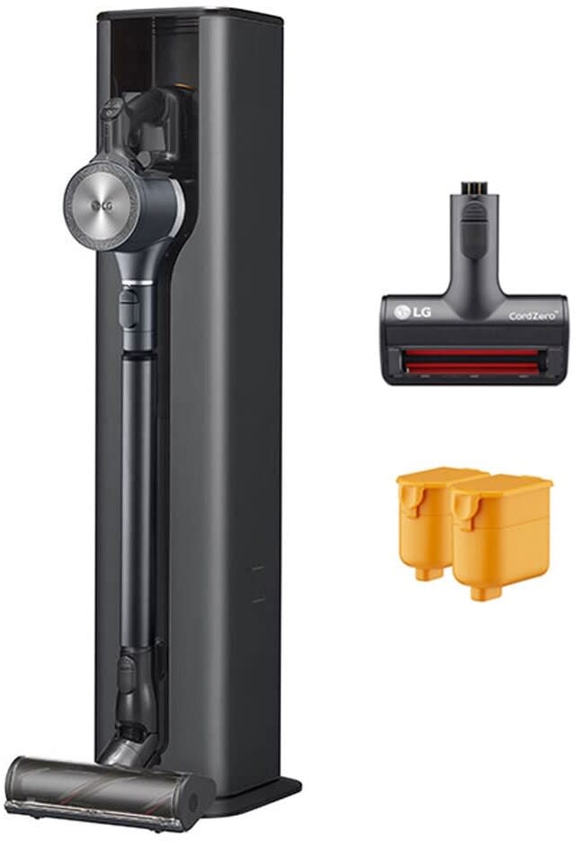 LG A937KGMS CordZero Cordless Stick Smart Vacuum with All in One