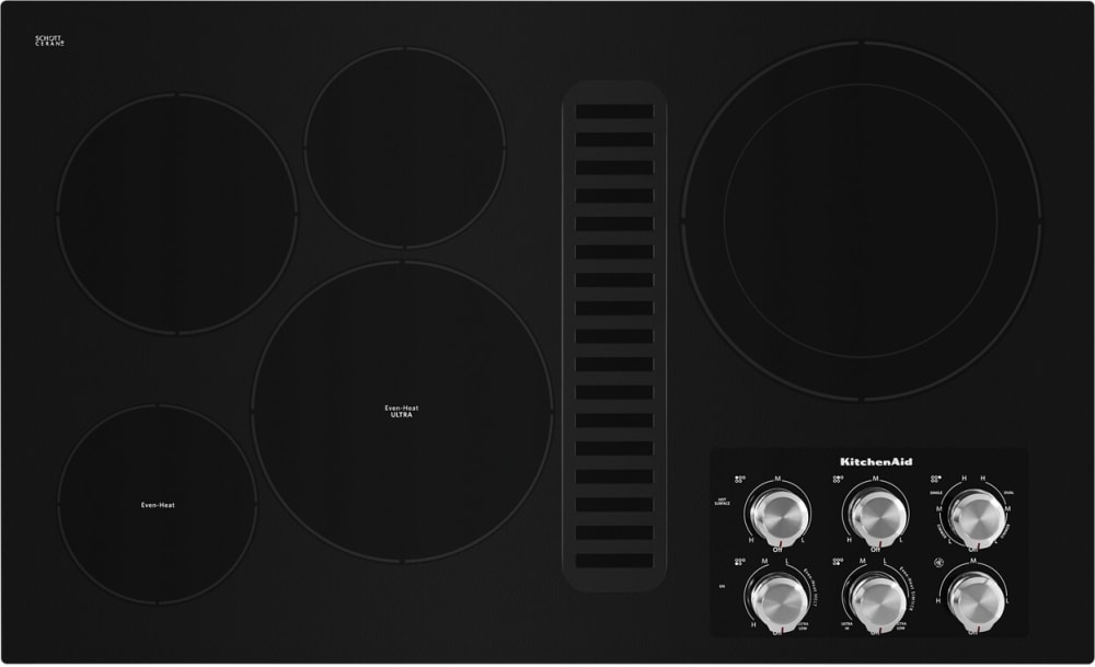 KitchenAid 36 in. Induction Cooktop with 5 Smoothtop Burners