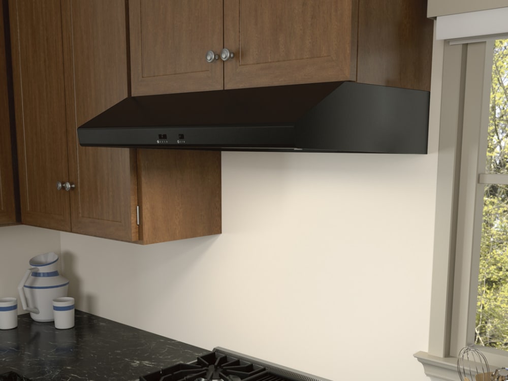 Zephyr AK6536BB 36 Inch Under Cabinet Range Hood with 3 Speed 600