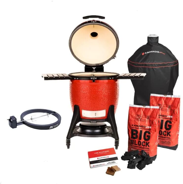 Kamado Joe BJ3PKG BIG JOE III Package with KJ15041021 GRILL CART