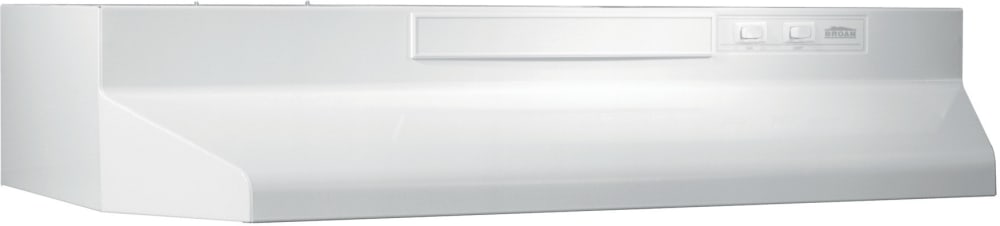 BUEZ330WW, Broan, Broan® 30-Inch Convertible Under-Cabinet Range Hood w/  Easy Install System, 260 Max Blower CFM, White