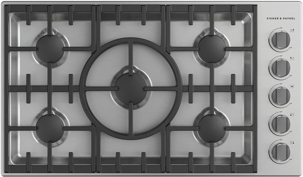 36 Professional Gas Cooktop - 5 Burners