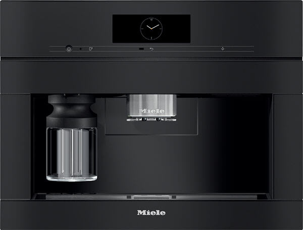 Miele CVA7845CTS 24 Inch Built-In Plumbed Coffee System with M Touch  Controls, 24+ Coffee and Tea Drinks, Dual Dispensing Spouts, Wi-Fi, 10 User  Profiles, Cup Sensor, Automatic Rinse/Cleaning Program and Integrated LED