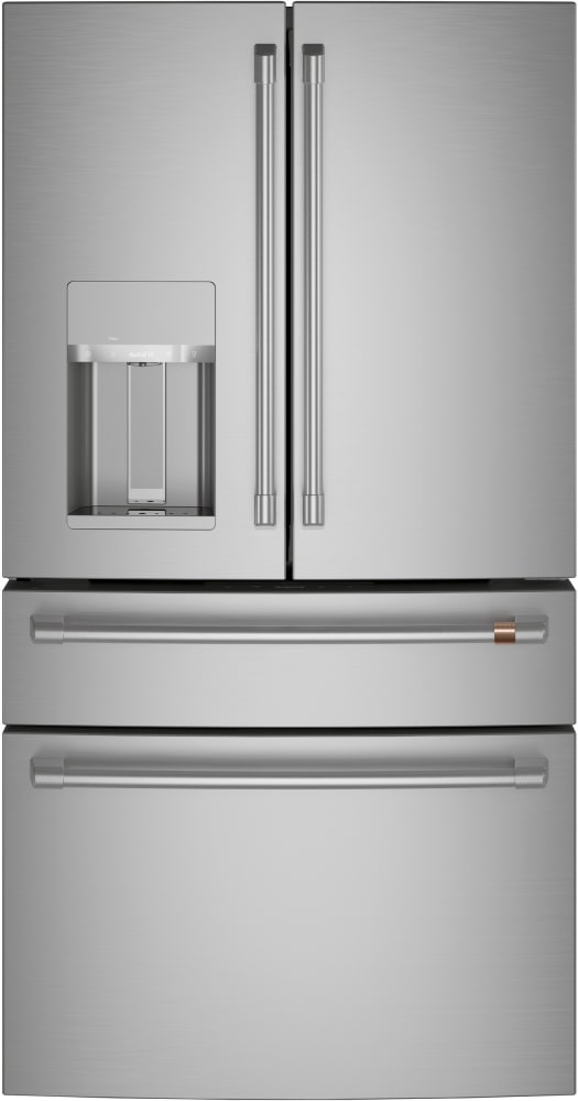 Cafe CVE28DP4NW2 27.6 Cu. ft. White 4-Door French Door Refrigerator