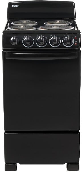 Danby DER202B 20 Inch Freestanding Electric Range with 4 Coil