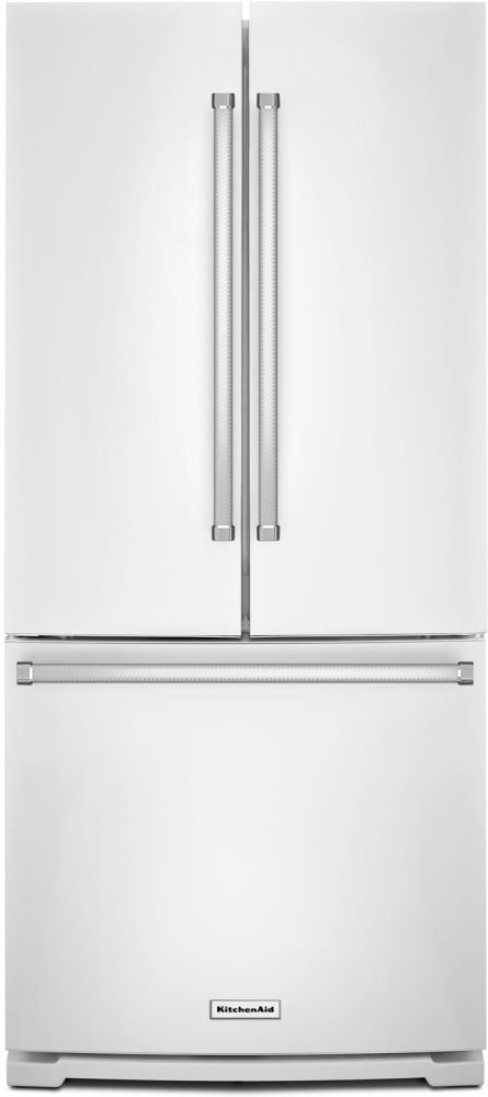 KitchenAid French 3-Door Refrigerator with External Water and Ice Disp