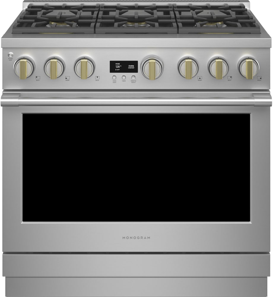 Ge monogram 36 sale inch gas range