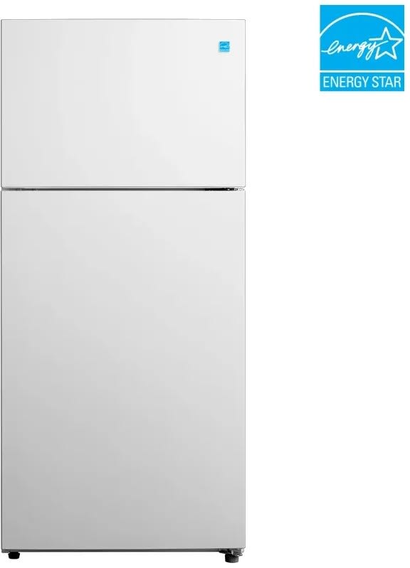 Top freezer refrigerator clearance without ice maker
