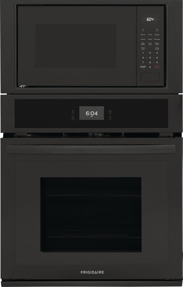Frigidaire Gallery 27 Microwave Combination Wall Oven with Convection in  Black Stainless Steel