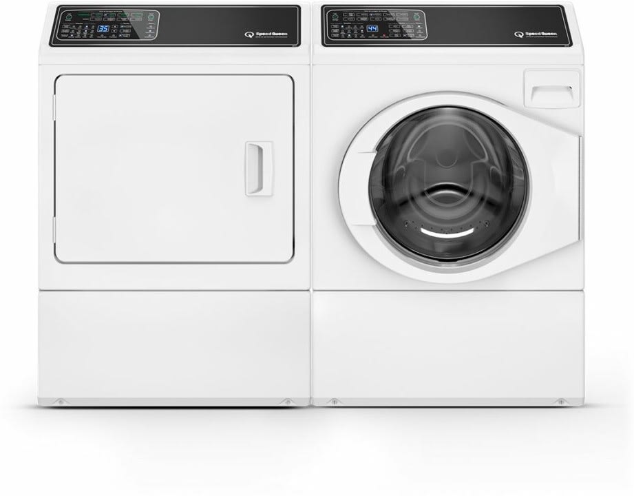 Speed Queen 7.0 Cu. Ft. Electric Dryer with 2 Auto Dry Cycles in White