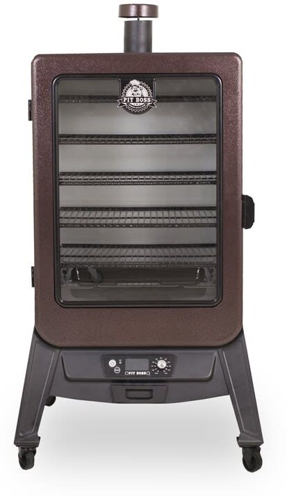 Pit boss vertical store wood pellet smoker