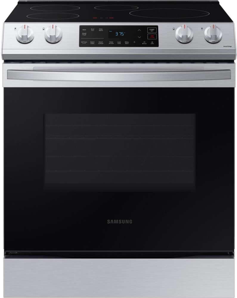 Samsung gas range self cleaning top
