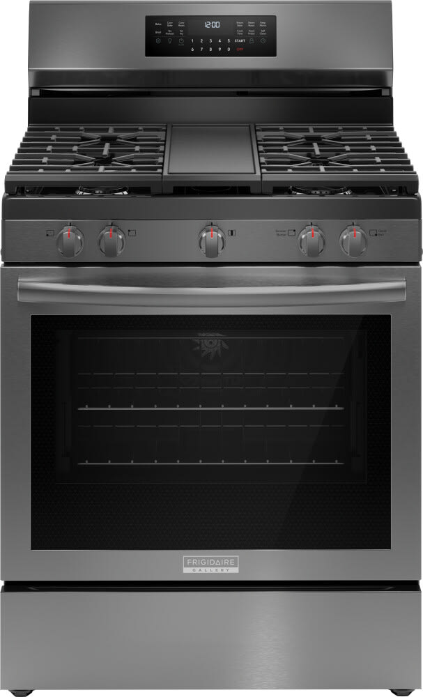 Frigidaire GCRG3060BD 30 Inch Freestanding Gas Range with 5 Sealed