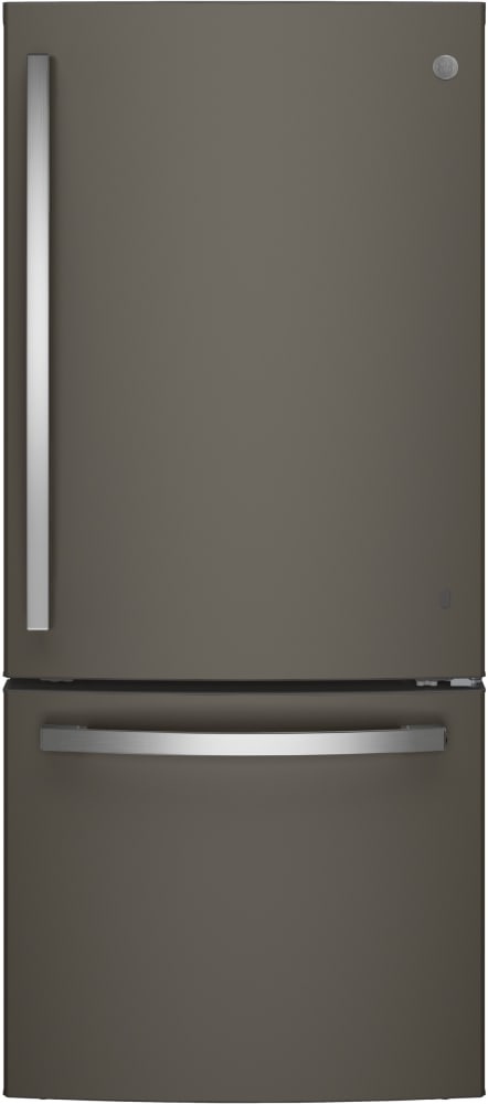 GE GDE21EMKES Slate Gray 30 Bottom Freezer Refrigerator