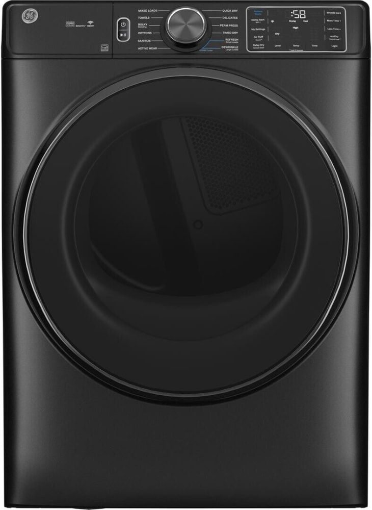 Ge front load on sale washer satin nickel