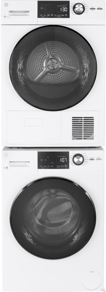 Front load stacked 2025 washer and dryer