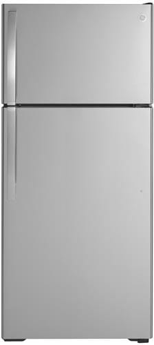 GE GIE17GSNRSS 28 Inch Stainless Steel Top Freezer Refrigerator