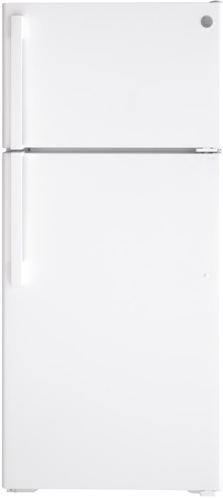 GE GTS17GSNRSS 28 Inch Top Freezer Refrigerator with 16.6 Cu. Ft. Capacity,  LED Lighting, Adjustable Glass Shelves, Full-Width Door Shelves, Reversible  Hinges, Frost-Free Freezer, Sabbath Mode, ADA Compliant, and Energy Star  Certified