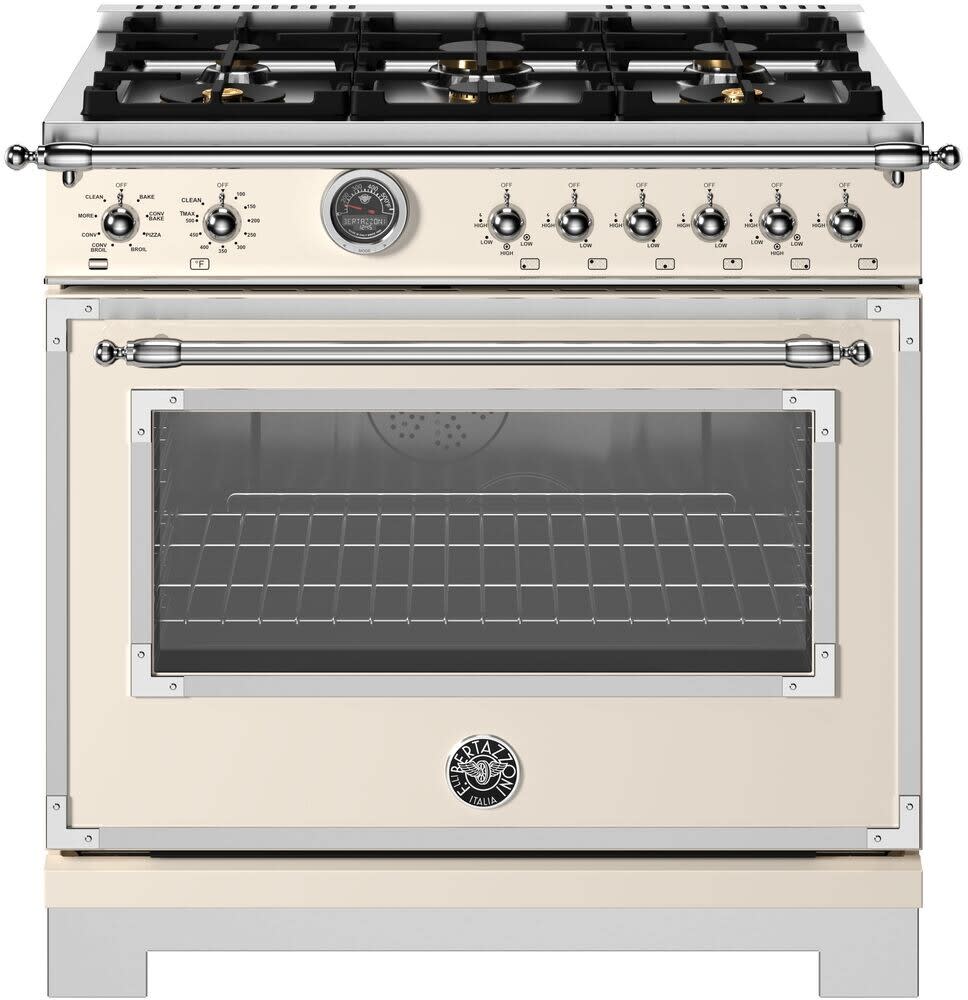 Dual fuel range 36 inch hot sale