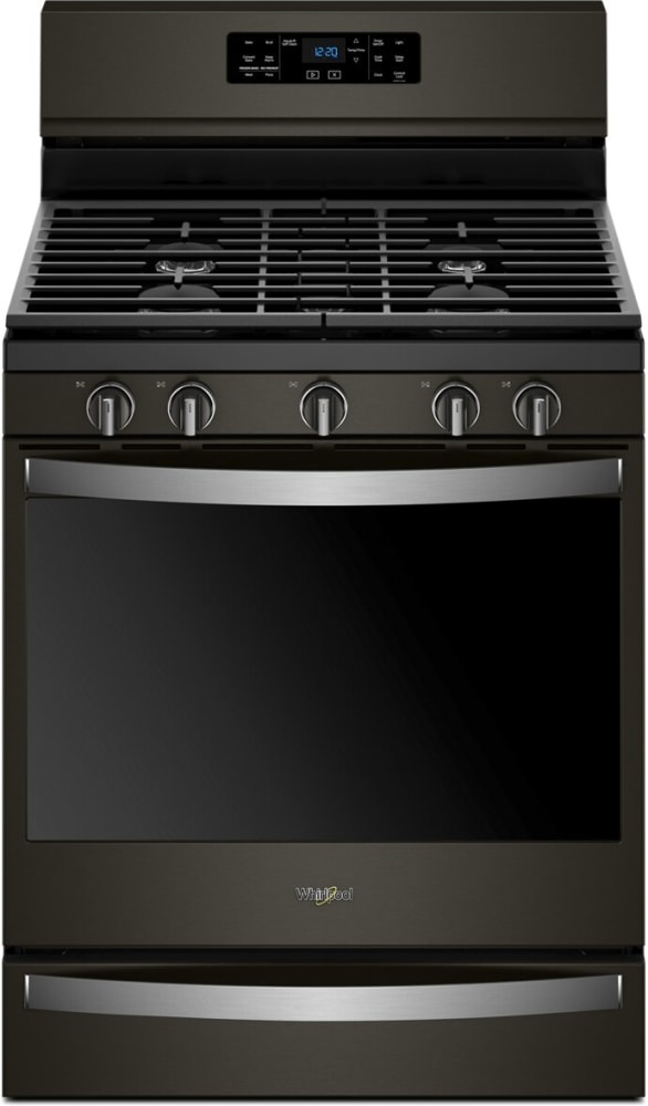 Whirlpool black 2024 stainless cooktop